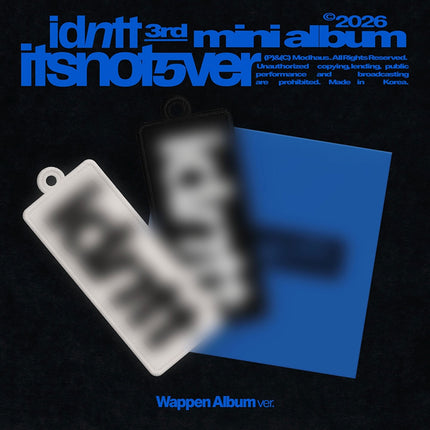 [Pre-order] idntt - itsnotover (Wappen Album)