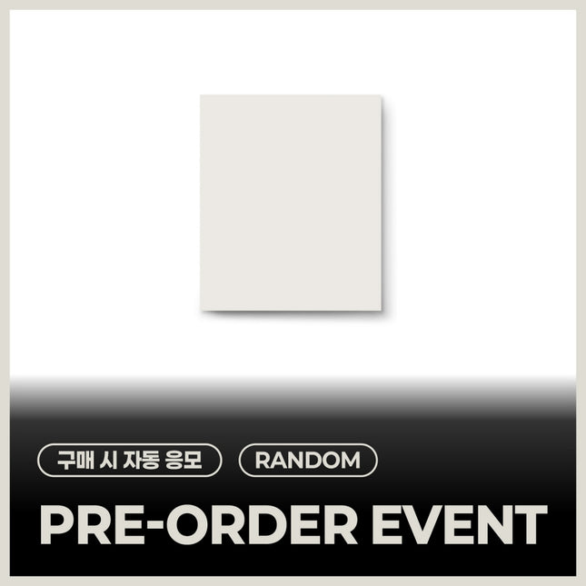 [POB] &TEAM KR 2nd Mini Album 'Mark on Me' - SOLO ver. SPECIAL GIVEAWAY EVENT [RANDOM]