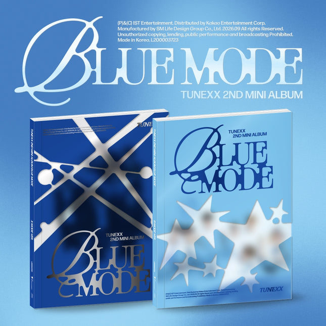 [POB] TUNEXX - BLUE MODE / 2nd Mini Album (B MODE ver./ X MODE ver.)