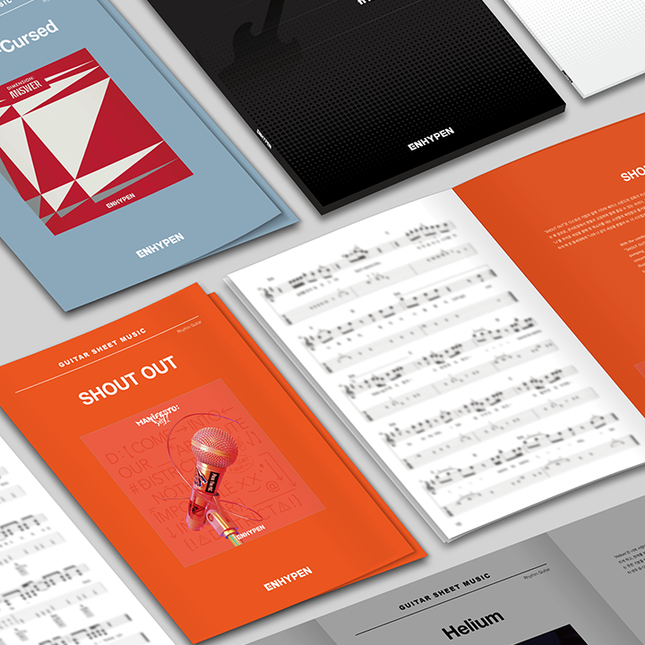 [Pre-order] Guitar Sheet Music : ENHYPEN (Package)