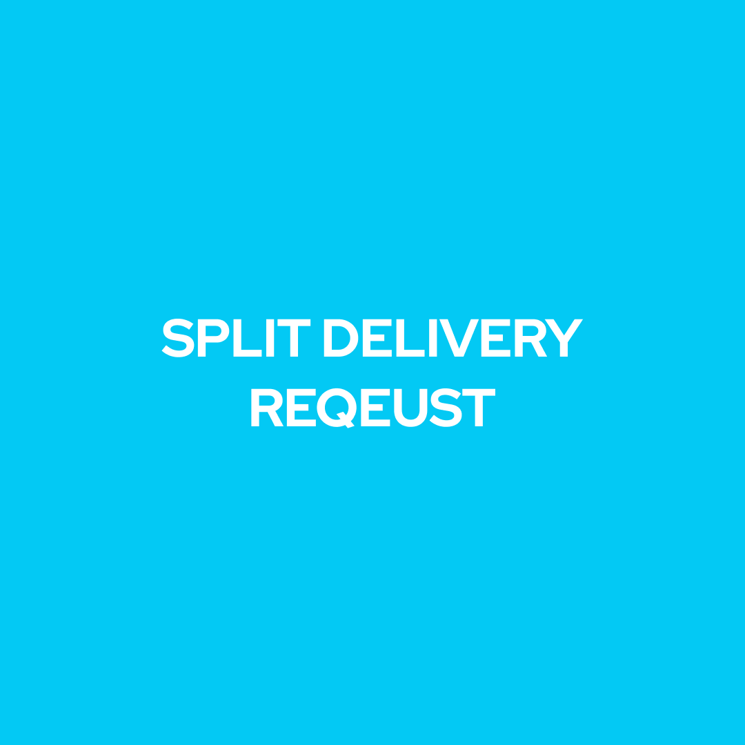 Split Delivery – SOOJIB