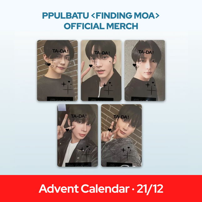 [Advent Calendar][PHOTOCARD] TOMORROW X TOGETHER - PPULBATU _FINDING MOA_' OFFICIAL MERCH