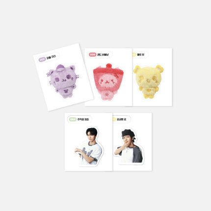 NCT WISH - RANDOM TTIBU STICKER SET / 2025 NCT WISH POP UP [FIND YOUR COLOR] OFFICIAL MD