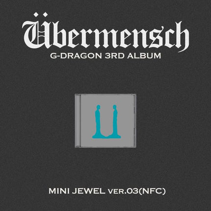 [POB] G-DRAGON - Übermensch / 3RD ALBUM (MINI JEWEL ver.)(NFC) *Cover Select