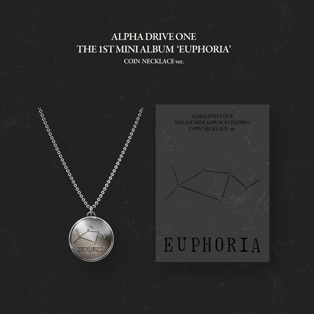 [Pre-order] ALPHA DRIVE ONE - EUPHORIA / 1st Mini Album (COIN NECKLACE ver.) (LIMITED EDITION)