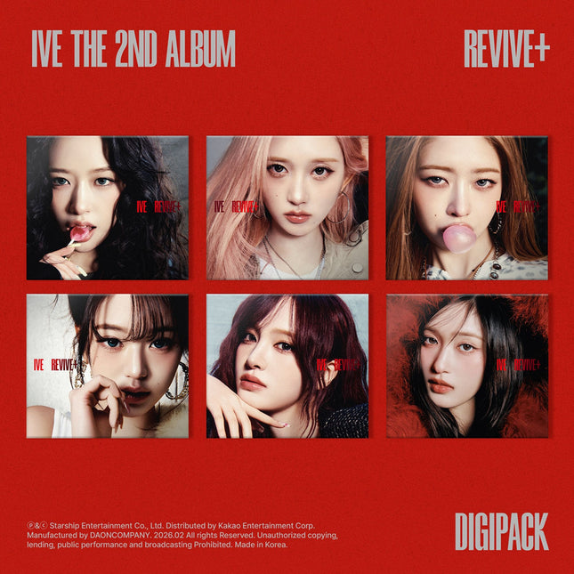 IVE - REVIVE+ / 2ND ALBUM (Digipack Ver.) (LIMITED)
