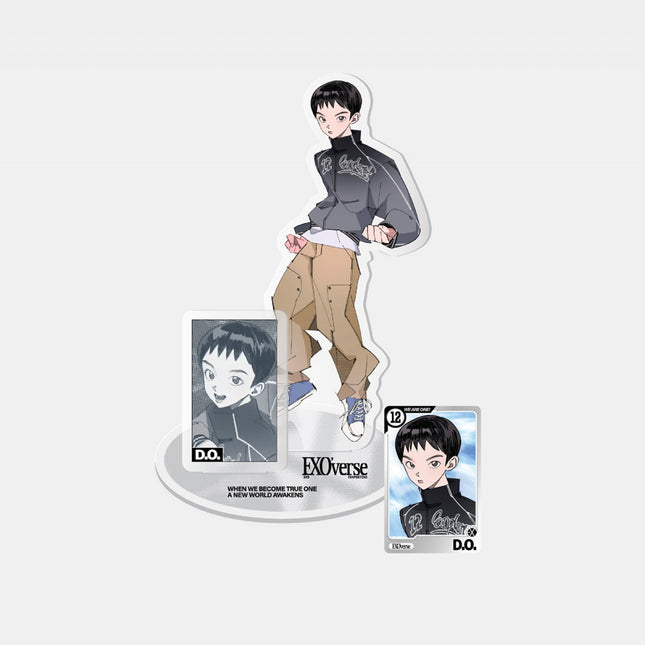 [Pre-order] EXO - ILLUSTRATION ACRYLIC STAND SET / 2025 EXO FANMEETING OFFICIAL MD