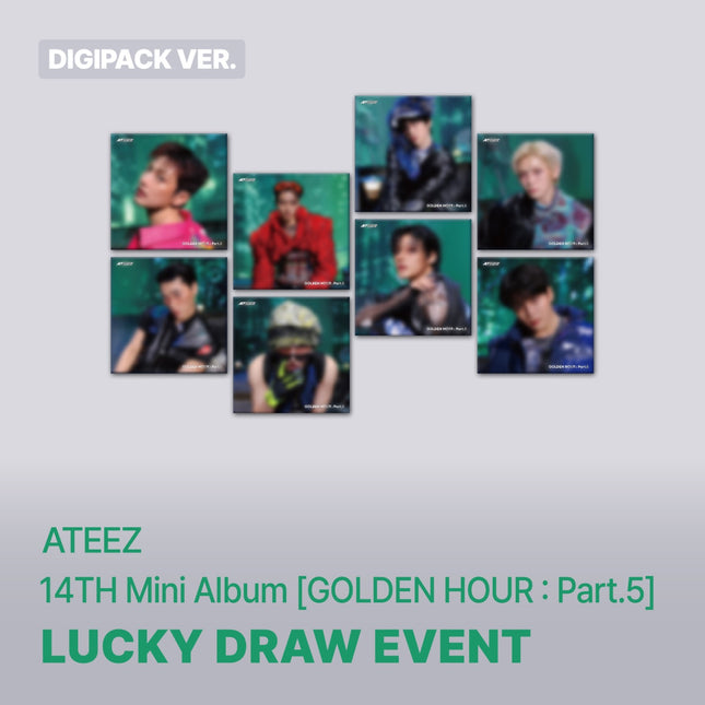 ATEEZ - GOLDEN HOUR : Part.5 (DIGIPACK VER.)