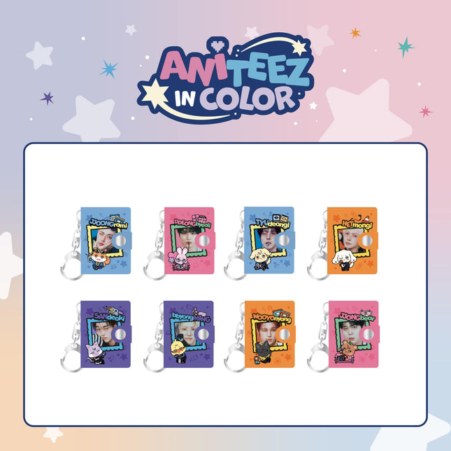 ATEEZ X ANITEEZ POP-UP STORE [ANITEEZ IN COLOR] MD 19. 미니 앨범 키링 (MINI ALBUM KEYRING)