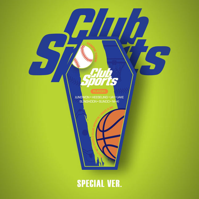 [Pre-order] ENHYPEN - SPECIAL ver. / ENHYPEN WORLD COUPON CARD COLLECTION CLUB SPORTS