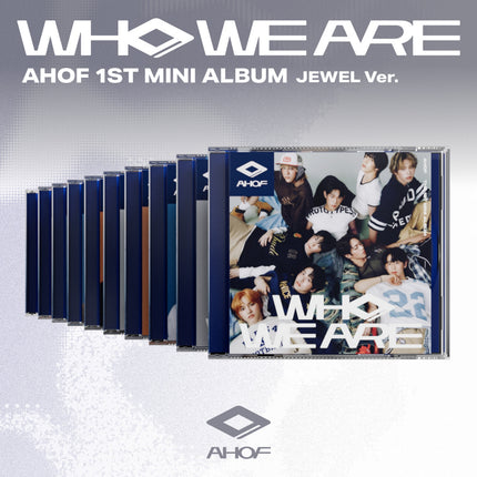 AHOF WHO WE ARE The 1st Mini Album JEWEL Ver. - K-pop album cover