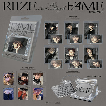 [Pre-order] RIIZE - Fame / 2nd Single Album (SMini Ver.) (SMART ALBUM)