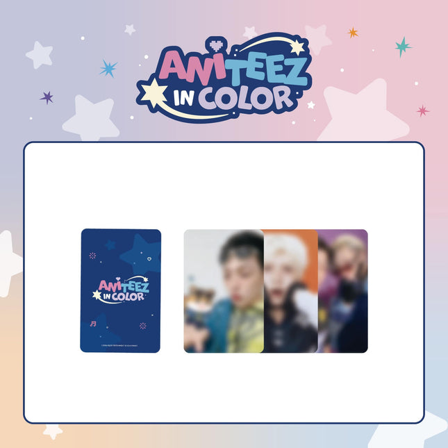 ATEEZ X ANITEEZ POP-UP STORE [ANITEEZ IN COLOR] MD 18. 랜덤 트레이딩 카드 (RANDOM TRADING CARD)