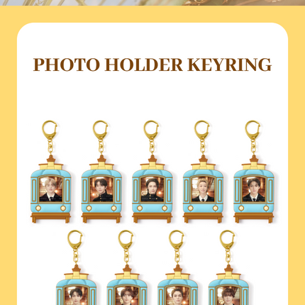 SEVENTEEN - Photo Holder Keyring