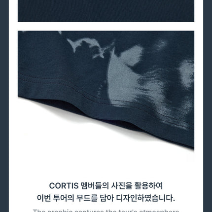 [Pre-order] CORTIS - Photo T-Shirt (Navy)