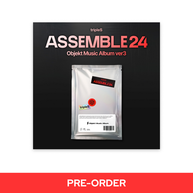 tripleS - ASSEMBLE24 / 1st Full Album (Objekt Music Album ver3)