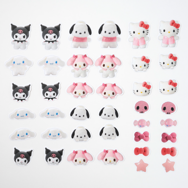 SANRIO - PomPom Tincase Sticker Pack