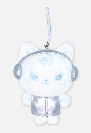 aespa - FANLIGHT DOLL KEY RING (SILVER ver.) / 2025-26 aespa LIVE TOUR [SYNK : aeXIS LINE] OFFICIAL MD