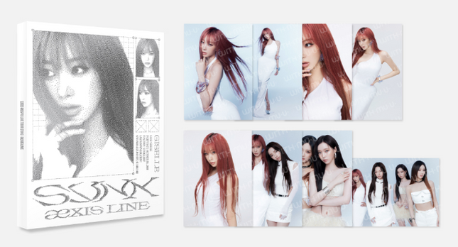 aespa - POST CARD BOOK SET / 2025-26 aespa LIVE TOUR [SYNK : aeXIS LINE] OFFICIAL MD
