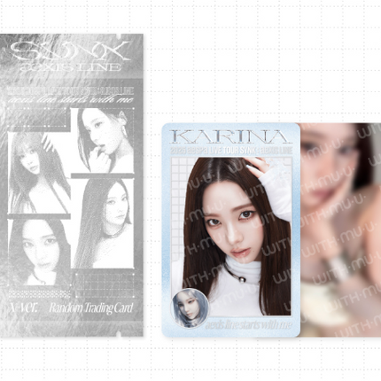aespa - RANDOM TRADING CARD SET / 2025-26 aespa LIVE TOUR [SYNK : aeXIS LINE] OFFICIAL MD