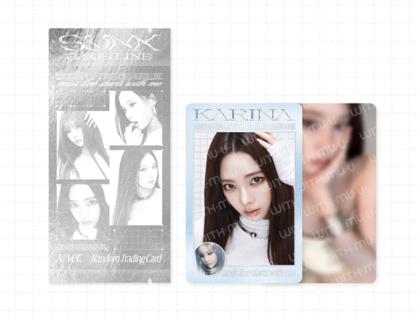 aespa - RANDOM TRADING CARD SET / 2025-26 aespa LIVE TOUR [SYNK : aeXIS LINE] OFFICIAL MD