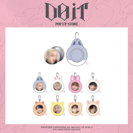 [Pre-order] Stray Kids - SOFT FACE BADGE & SKZOO COVER SET / POP-UP STORE [DO IT] MD