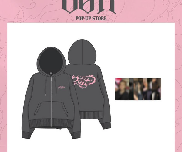 スキズ DOIT POPUP ZIPUP HOODIE Stray Kids Pre-order] Stray Kids - ZIP-UP HOODIE / POP-UP STORE [DO IT] MD