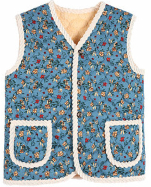 [Advent Calendar] K-Floral Quilted Vest (ive ver.)