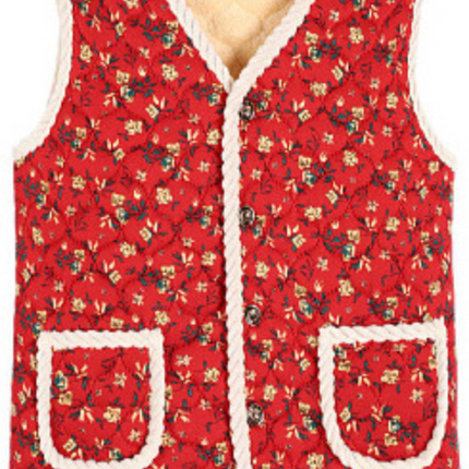 [Advent Calendar] K-Floral Quilted Vest (ive ver.)