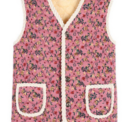 [Advent Calendar] K-Floral Quilted Vest (ive ver.)