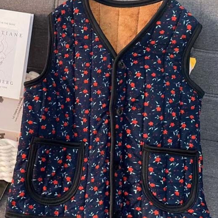 [Advent Calendar] K-Floral Quilted Vest (karina ver.)