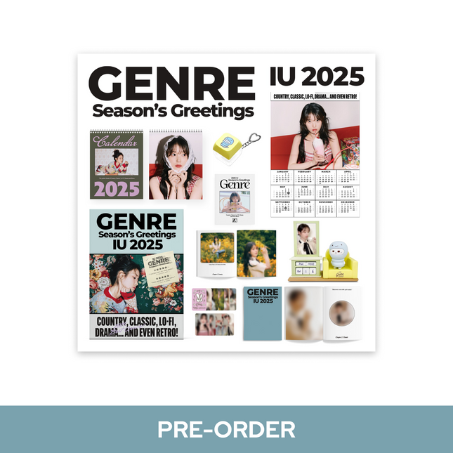 [Pre-order] IU - GENRE / 2025 SEASON'S GREETINGS