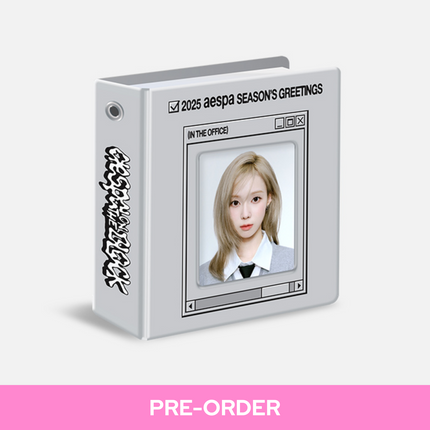 [Pre-order] aespa - MINI COLLECT BOOK SET / 2025 SM ARTIST SEASON’S GREETINGS OFFICIAL MD