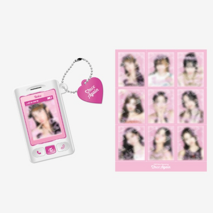 TWICE - PHONE KEYRING SET / 2023 TWICE FANMEETING ONCE AGAIN