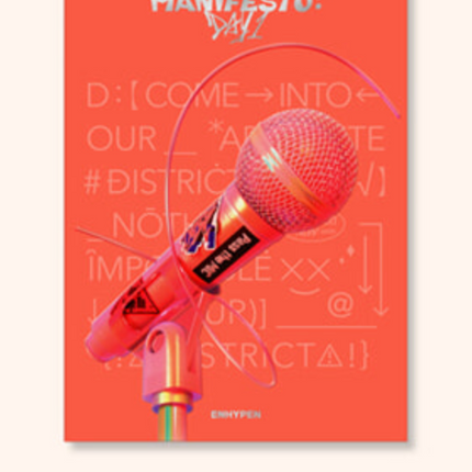 ENHYPEN - MANIFESTO : DAY 1 / 3rd Mini Album