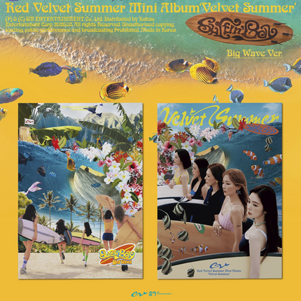 [Pre-order] Red Velvet - Velvet Summer / Summer Mini Album (Big Wave Ver.)
