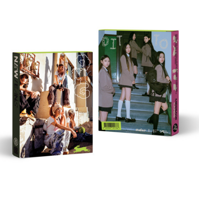 NewJeans - OMG / 1st Single Album (Message Card Ver.)
