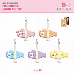 [Pre-order] Apink - PINGDOONGS LUCKY PLUSH KEYRING / 15th ANNIVERSARY PINGDOONGS ONLINE POP-UP MD