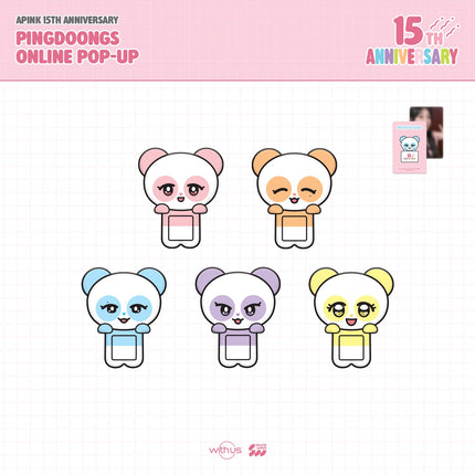 [Pre-order] Apink - PINGDOONGS RANDOM MONITOR FIGURE/ 15th ANNIVERSARY PINGDOONGS ONLINE POP-UP MD