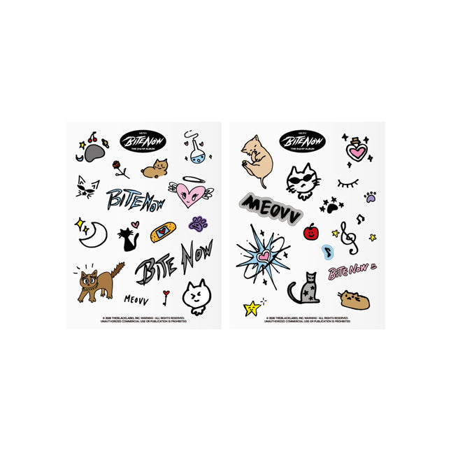 [Pre-order] MEOVV - REMOVABLE CLEAR STICKER