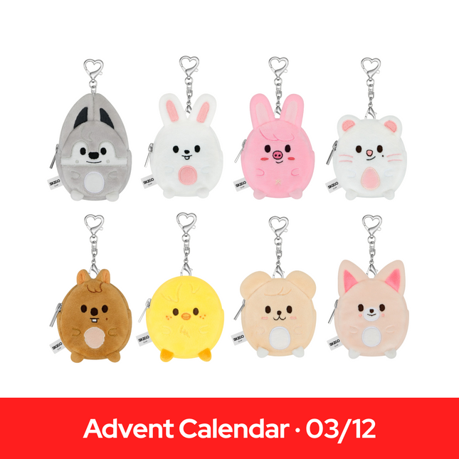 [Advent Calendar] Stray Kids - PLUSH COIN POUCH / ZOOTOPIA2 | SKZOO