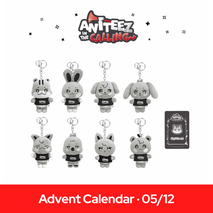 ATEEZ - THE CALLING ANITEEZ PLUSH KEYRING ’ANITEEZ IN THE CALLING’ MD