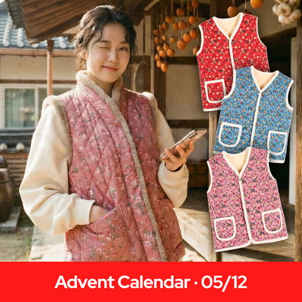 [Advent Calendar] K-Floral Quilted Vest (ive ver.)