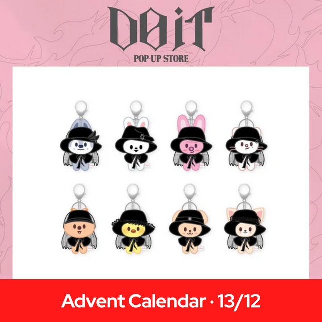 [Advent Calendar] Stray Kids - SKZOO COSTUME MAGNET PLUSH KEYRING / POP-UP STORE [DO IT] MD