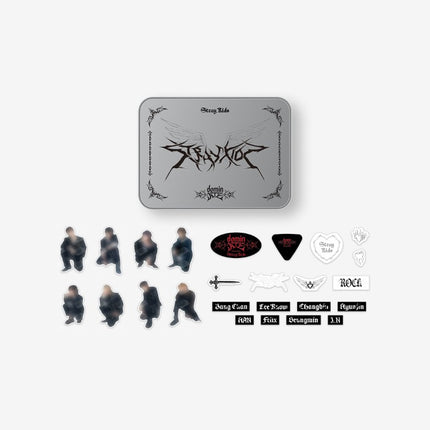 [POB] Stray Kids - TIN CASE REUSABLE STICKER PACK / World Tour 'dominATE SEOUL' OFFICIAL MERCH