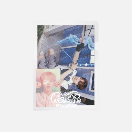 NCT WISH - POSTCARD+HOLOGRAM PHOTO CARD SET / 2025 NCT WISH POP UP [FIND YOUR COLOR] OFFICIAL MD