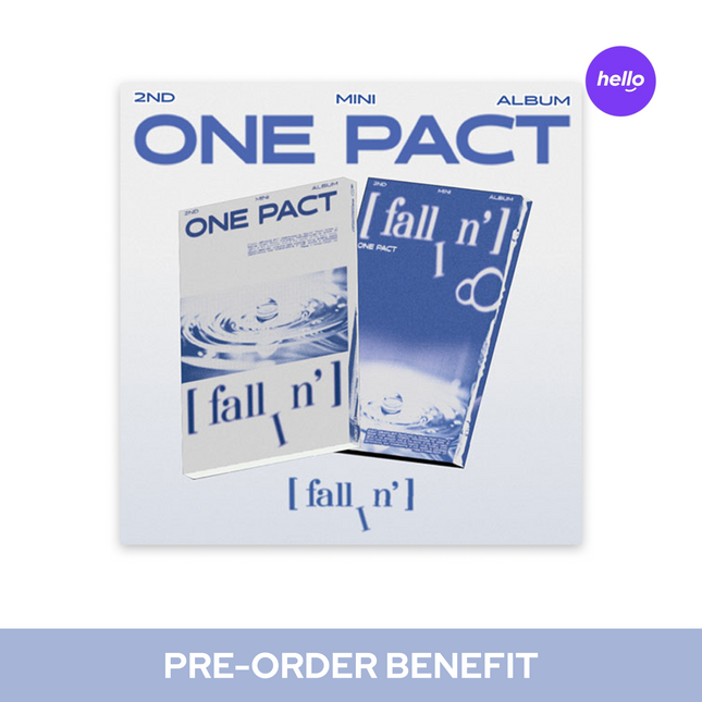 [POB] ONE PACT - [fallIn’] / 2ND MINI ALBUM