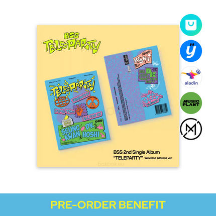 [POB] BSS (SEVENTEEN) - TELEPARTY / 2ND SINGLE ALBUM (Weverse Albums ver.)