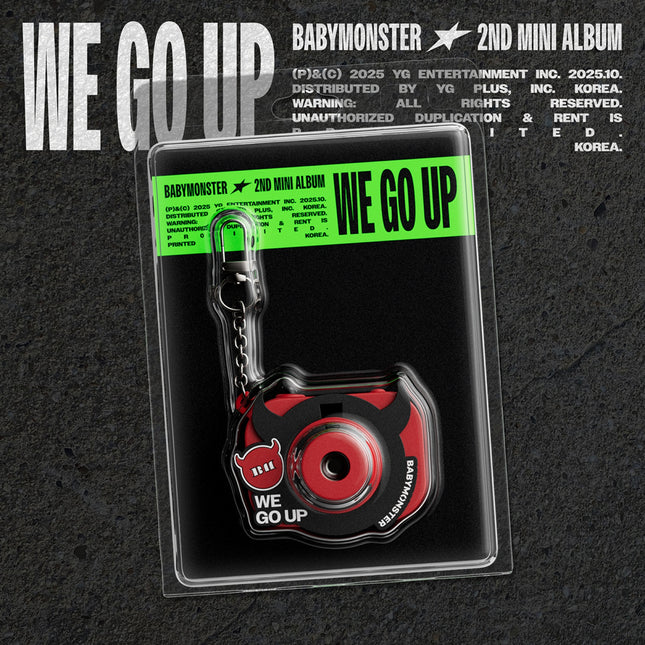 BABYMONSTER - WE GO UP / 2nd MINI ALBUM (KEYRING Ver.)