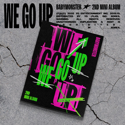 [POB] BABYMONSTER - WE GO UP / 2nd MINI ALBUM